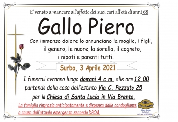 GALLO PIERO